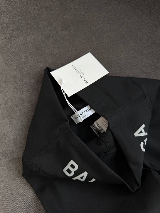 Женские черные леггинсы Balenciaga premium