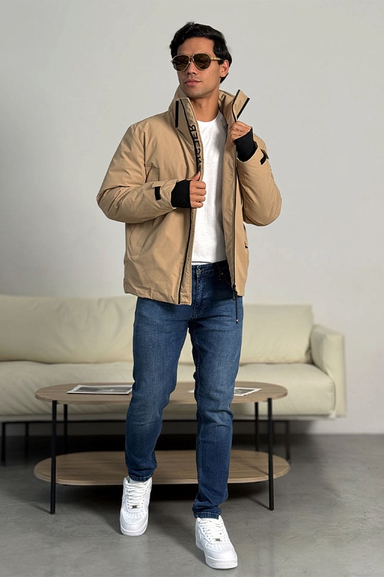 Пуховик Moncler Grenoble Gore-Tex - Beige