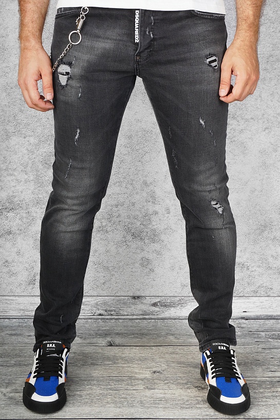 Мужские джинсы Dsquared2 - Black