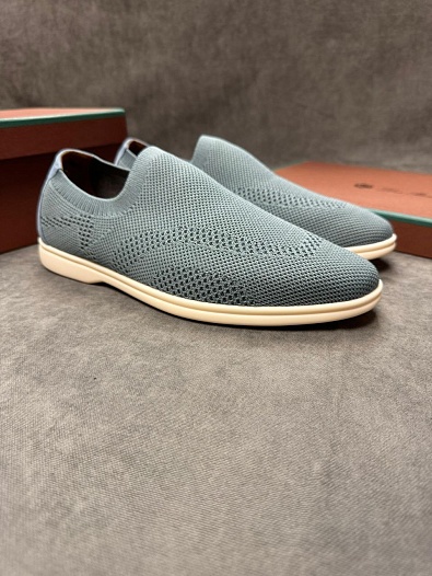 Мужские текстильные лоферы Loro Piana   