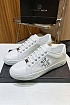 Мужские кожаные кроссовки Philipp Plein белого цвета