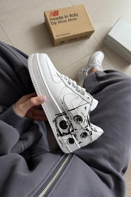 Кроссовки Nike Air Force 1 Low x Supreme x Comme Des Garçons