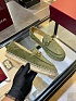 Женские замшевые лоферы Gucci GG Horsebit premium