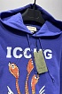Оверсайз худи Gucci Freya Hartas ICCUG - Purple