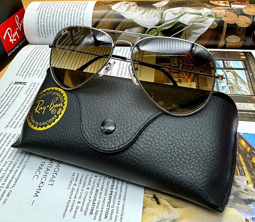 Солнцезащитные очки Ray-Ban Aviator Large Metal   