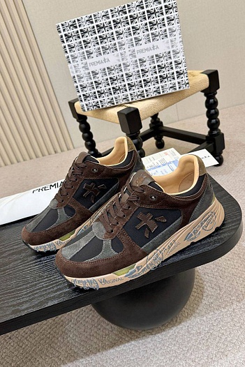 Мужские кроссовки Premiata Mase - Brown   