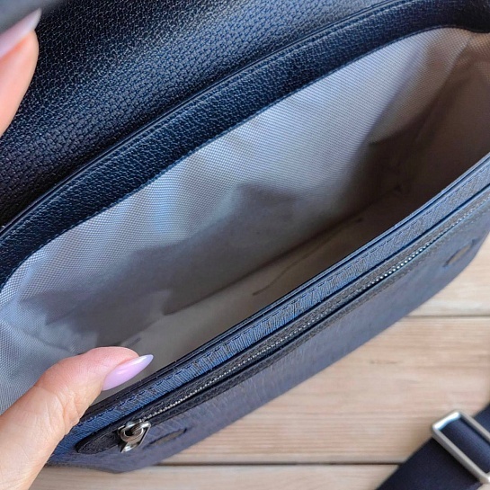 Мужская кожаная сумка-мессенджер Gucci Ophidia 25x20 см