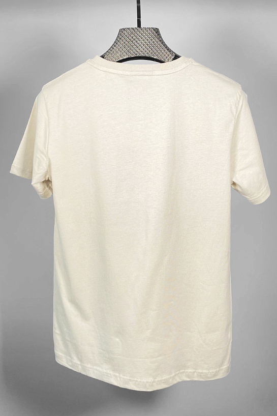 Мужская бежевая футболка Hugo Boss