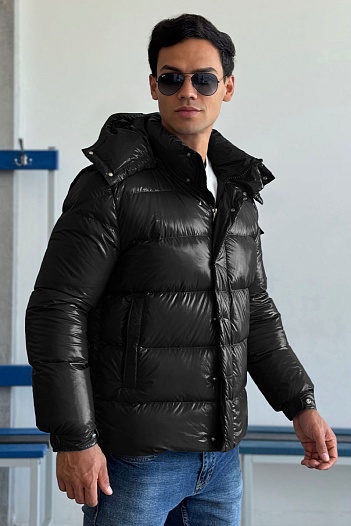 Мужской пуховик Moncler Maya 70 - Black   