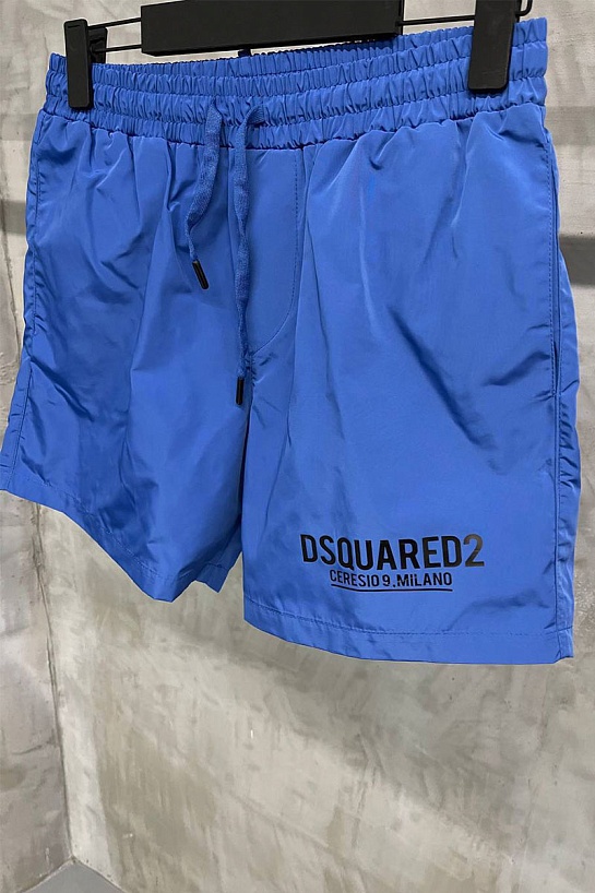 Мужские синие шорты Dsquared2 Ceresio 9 Milano