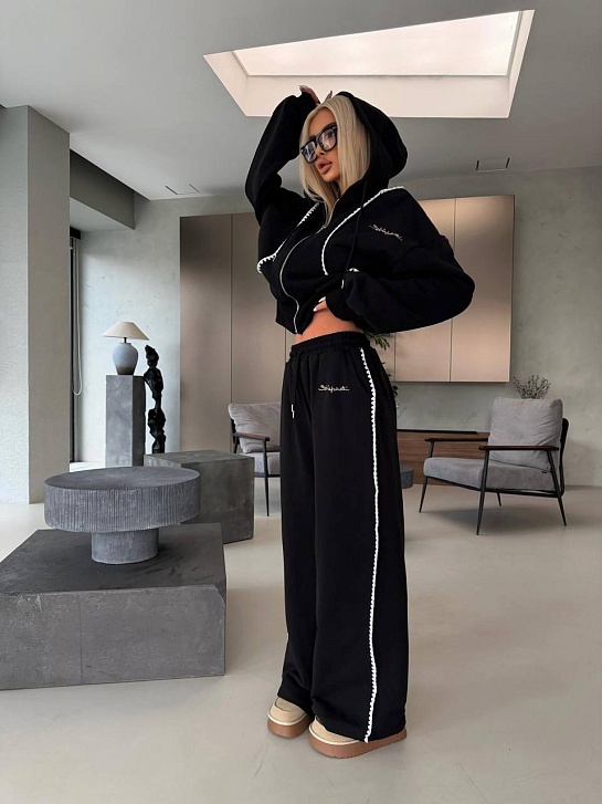 Женский костюм Schiaparelli premium - Black