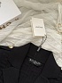 Женское бандажное мини платье Balmain чёрного цвета