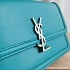 Кожаная сумка Yves Saint Laurent Solferino Lock 23x16 см - Blue