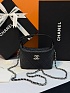 Кожаная сумка Chanel premium 18x12x6 см