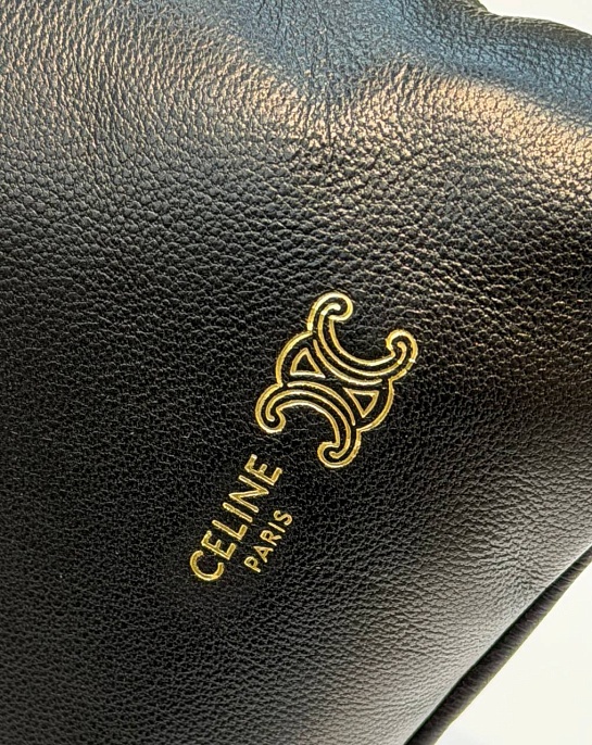 Кожаная сумка Celine Small Crystal Pouch premium 32x29x0.5 см