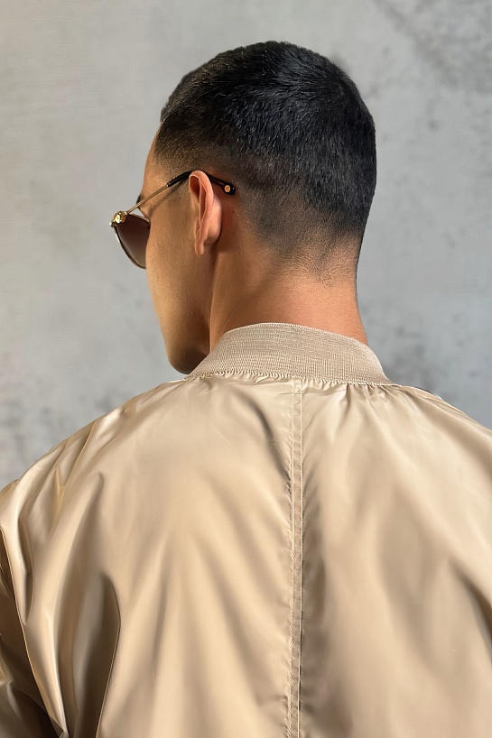 Солнцезащитные очки Versace Aviator - Brown / Gold