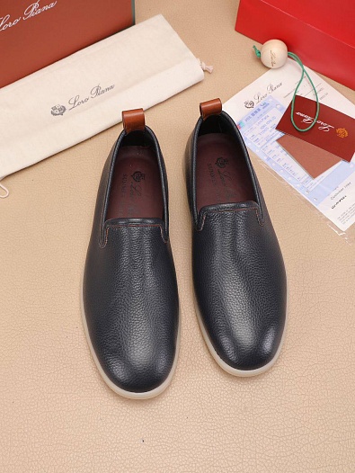 Кожаные лоферы Loro Piana   