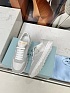 Женские комбинированные кроссовки Prada