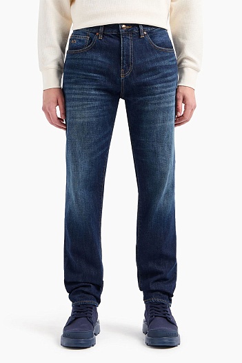 Джинсы синего цвета Armani Exchange   