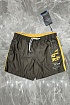 Мужские зелёные шорты Paul & Shark logo-patch