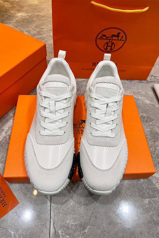 Мужские кроссовки Hermes Bouncing - White
