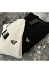 Мужской чёрный свитер Prada logo-plaque