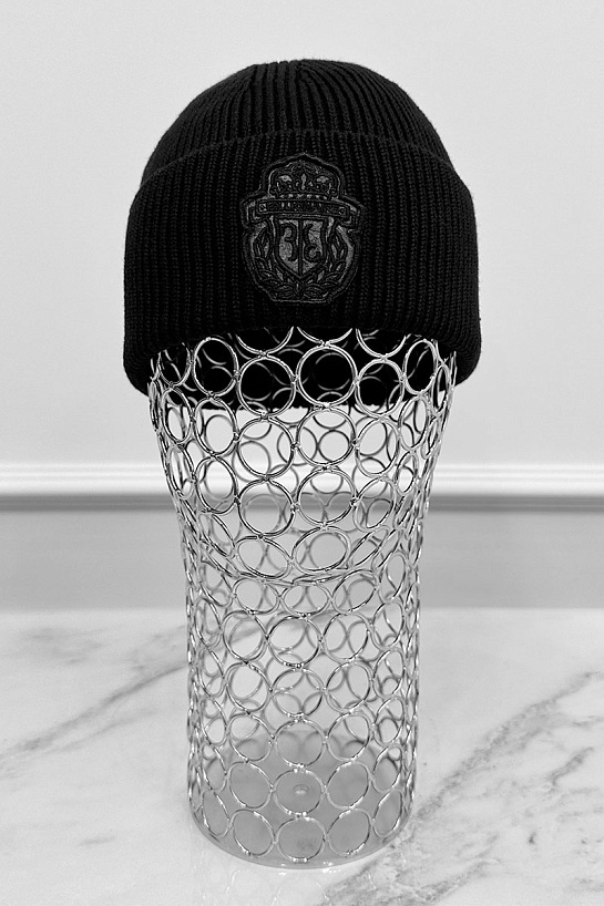 Шапка Billionaire logo-embroidered - Black