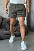 Мужские зелёные шорты Zegna