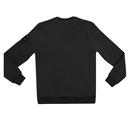 Чёрный свитшот Stone Island Shadow Project