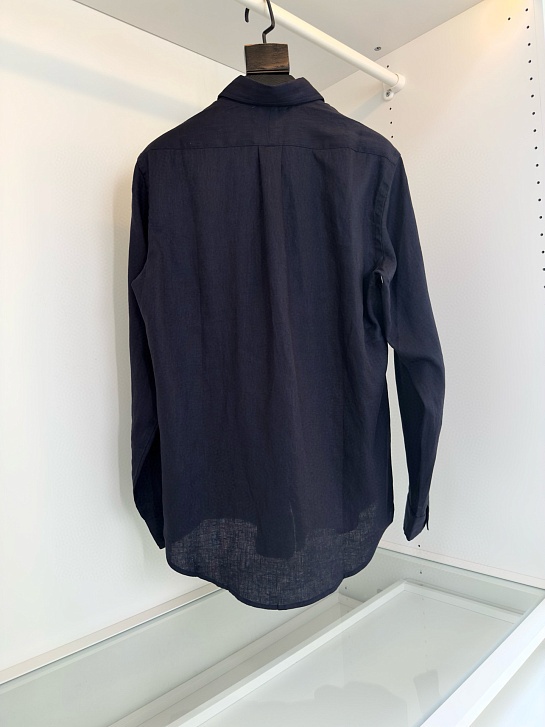 Льняная рубашка Роlо Ralрh Lаurеn pony-embroidered - Navy