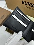 Кожаный кошелёк Burberry Premium 11x10 см