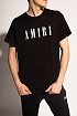 Футболка чёрного цвета Amiri core logo