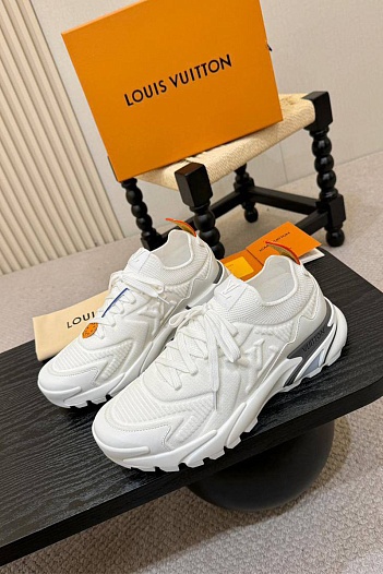 Мужские кроссовки Louis Vuitton Runner Tatic - White   