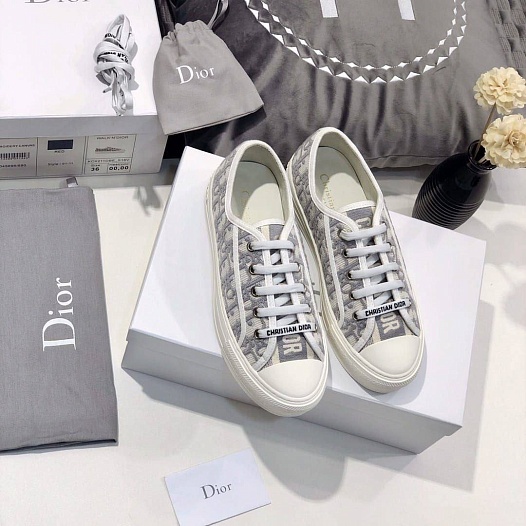 Женские кроссовки Dior Walk'n'Dior Oblique motif   