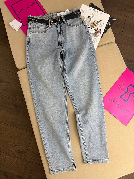 Женские синие джинсы Schiaparelli premium