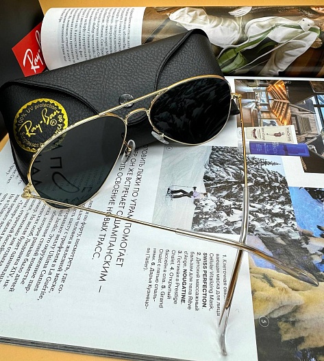 Солнцезащитные очки Ray-Ban Aviator Large Metal   