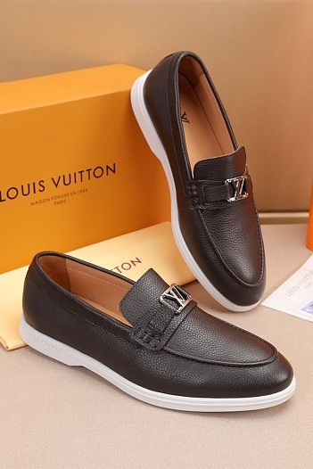 Мужские кожаные лоферы Louis Vuitton Estate   