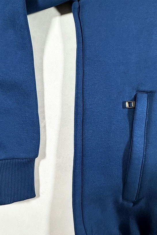 Утеплённая кофта на флисе Hugo Boss - Blue