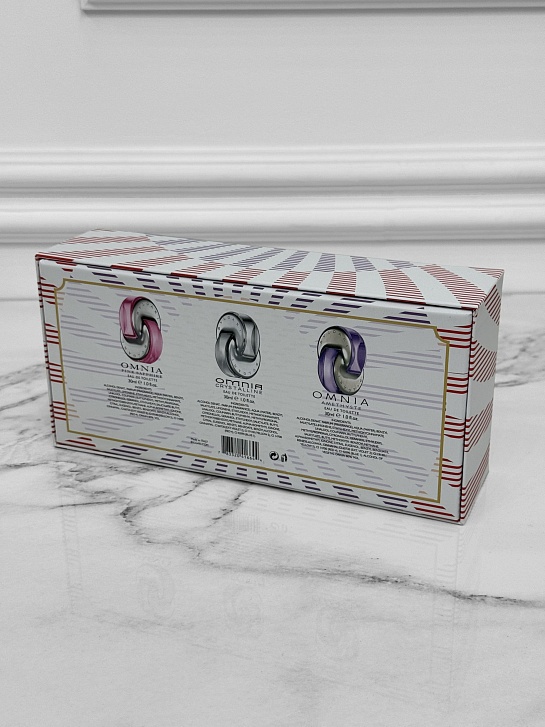 Набор парфюмерной воды Bvlgari Omnia (3x30 мл)