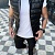Мужской чёрный жилет Philipp Plein