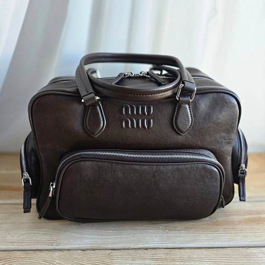 Женская кожаная сумка MIU MIU 31x20 см   