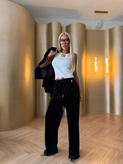 Женские брюки Schiaparelli premium - Black   