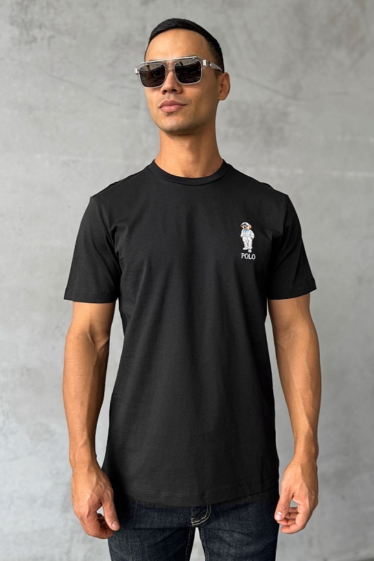 Футболка Роlо Ralрh Lаurеn logo-embroidered - Black