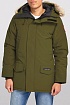 Утеплённая парка зелёного цвета Canada Goose Langford