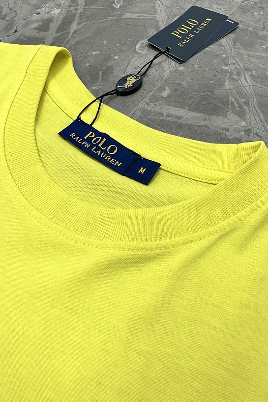 Жёлтая футболка Роlо Ralрh Lаurеn basic