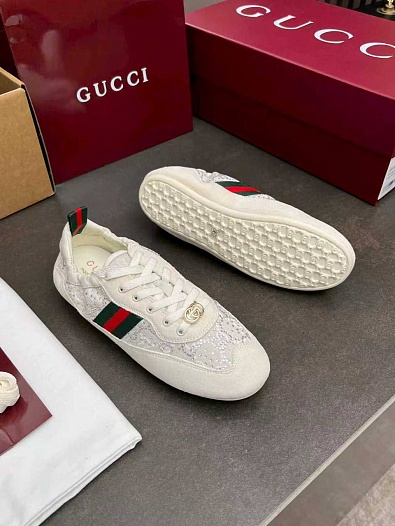 Женские кроссовки Gucci GG Shift premium   