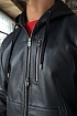 Мужская кожаная куртка Hermes premium
