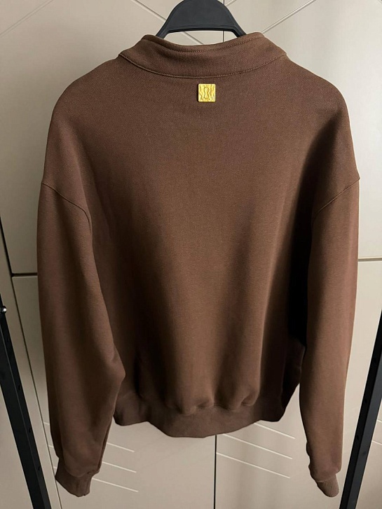 Женский свитшот Schiaparelli Premium zip neck - Brown
