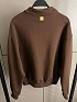 Женский свитшот Schiaparelli Premium zip neck - Brown