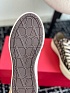 Женские кеды Valentino Toile Iconographe premium - Brown